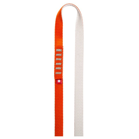 Slučka Ocún O-SLING ECO-PES 16 mm 60 cm biela/oranžová