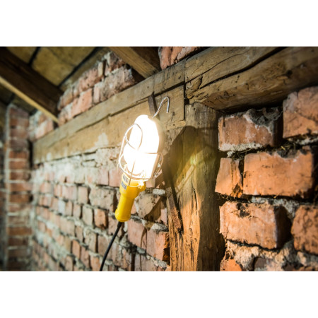 Svetlo Extol závesné so svorkou