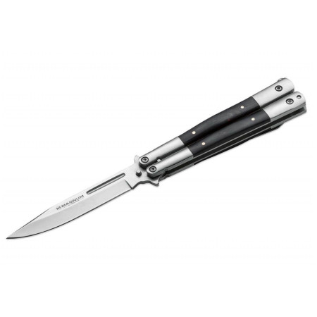 Vreckový nôž Boker Magnum Balisong Wood čierna