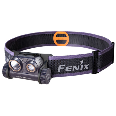 Čelovka Fenix HM65R-DT čierna/fialová