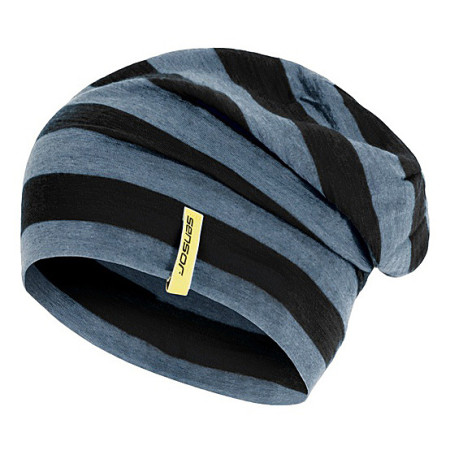 Čiapka Sensor Merino Wool čierna/sivá BlackStripes