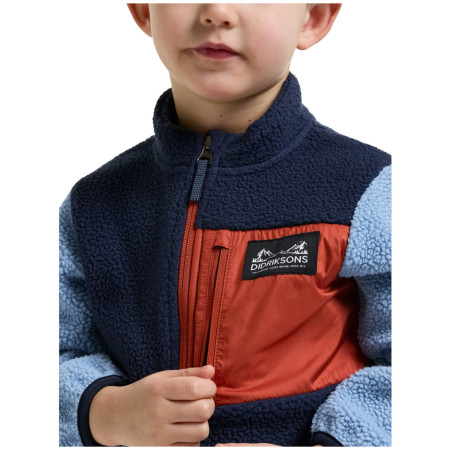 Detská mikina Didriksons Anten Kids Fullzip 2 Winter Blue