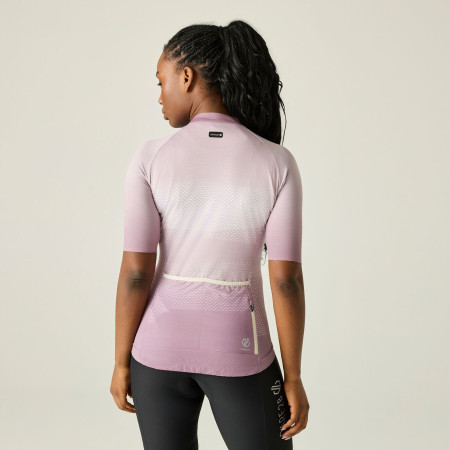 Dámsky cyklistický dres Dare 2b Lightnint short sleeve printed jersey