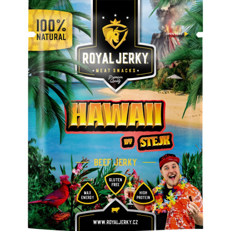 Sušené mäso Royal Jerky Beef Hawaii By Stejk 9x22g