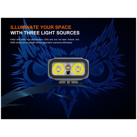 Vrecková baterka Fenix E06R