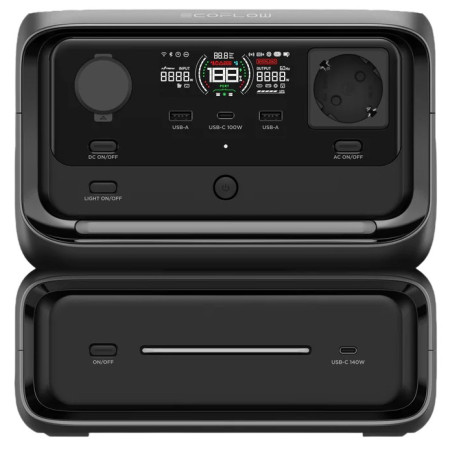 Nabíjacia stanica EcoFlow River 3 Plus - přídavná baterie 300 čierna černá