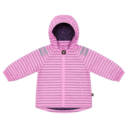 Detská bunda DucKsday Rainjacket Em ružová Pink/Green