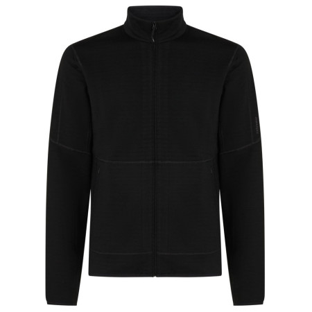 Pánska mikina Icebreaker M Mer 400 RealFleece Descender LS Z čierna Black