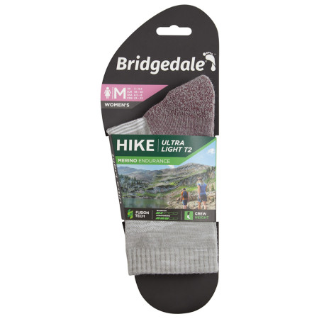 Dámske ponožky Bridgedale Hike UL T2 MP Crew Women's