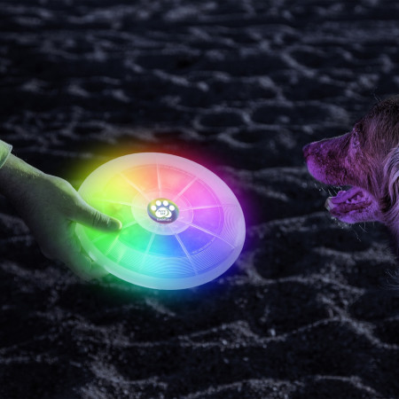 Hračka pre psa Nite Ize Flashflight® Dog Discuit™ LED Flying Disc