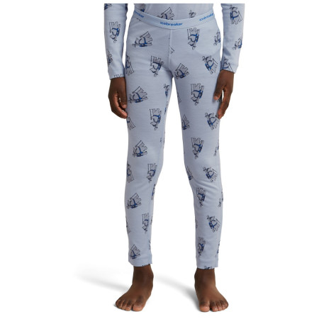 Detské funkčné spodky Icebreaker Kids M 200 Oasis Leggings Bear Tour AOP