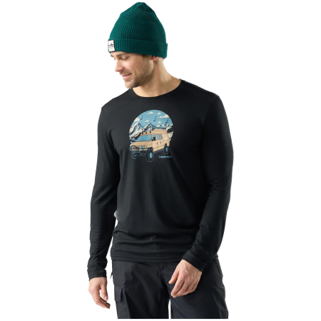 Pánske funkčné tričko Smartwool Men's First Chair Pursuit Active Long Sl