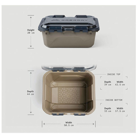 Úložný box Gregory Alpaca Gear Box 25L