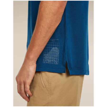 Pánske funkčné tričko Icebreaker Merino Blend 125 Cool-Lite™ Sphere SS Tee Beta