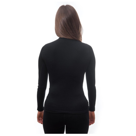 Dámske funkčné tričko Sensor Merino DF so zipsom