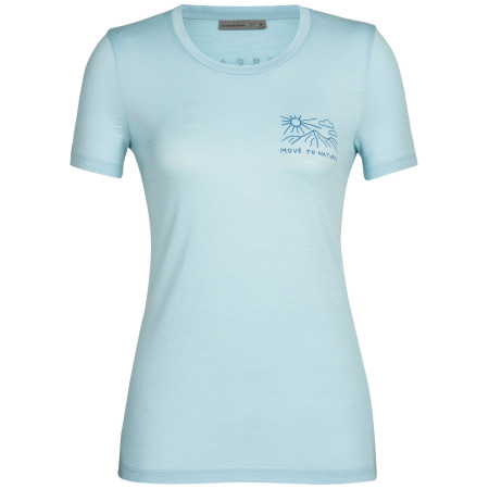 Dámske tričko Icebreaker Women Tech Lite II SS Tee Mountain Lake