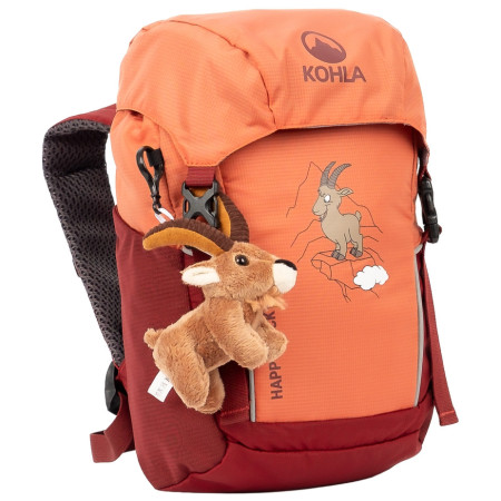 Detský batoh Kohla Happy Rocky 10 červená Burnt Sienna