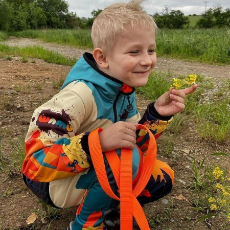 Detská softshellová bunda WAMU Mountain Bike