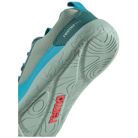 Detské barefoot topánky Reima Tallustelu Stone Green