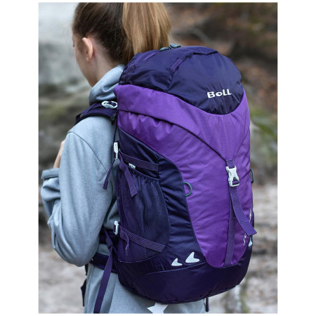 Detský turistický batoh Boll Scout 22-30 fialová violet