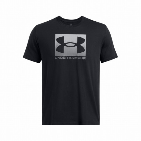 Pánske tričko Under Armour M Boxed Sports Updated Ss čierna/sivá Black/Graphite