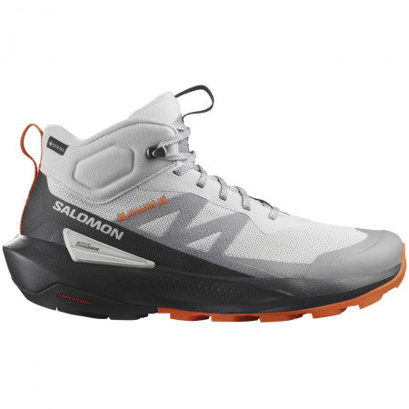 Pánske turistické topánky Salomon Elixir Activ Mid Gore-Tex sivá Glacier Gray