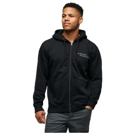 Pánska mikina Black Diamond M Mini Stacked Fz Hoody