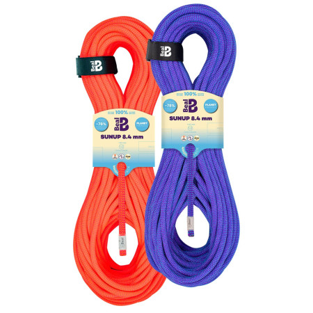 Lano Beal Sunup 2x50 m fialová/oranžová PURPLE-ORANGE