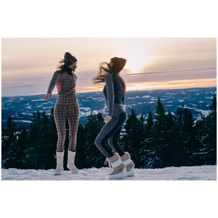 Dámske funkčné tričko Kari Traa Rose Light Baselayer Half Zip