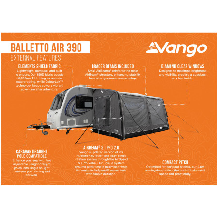Predstan Vango Balletto Air 390