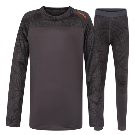 Detská termobielizeň Husky Active Winter Set K sivá
