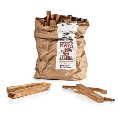 Podpaľovacie drevo Light My Fire MayaSticks 1,8 kg hnedá brown