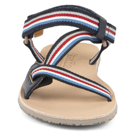 Detské sandále Frodo Barefoot flexy straps Blue/Red