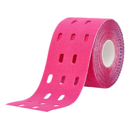Tejpovacia páska BronVit Sport Kinesio Tape dierkovaný