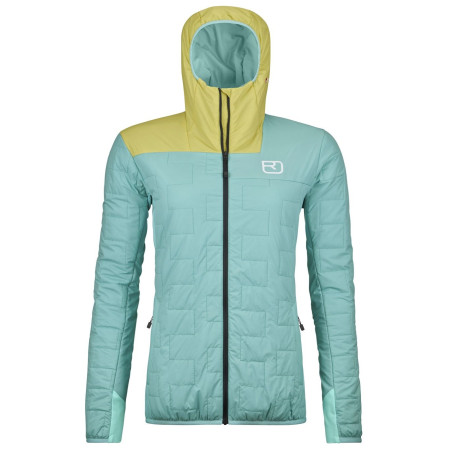 Dámska bunda Ortovox Swisswool Piz Badus Jacket W modrá ice waterfall