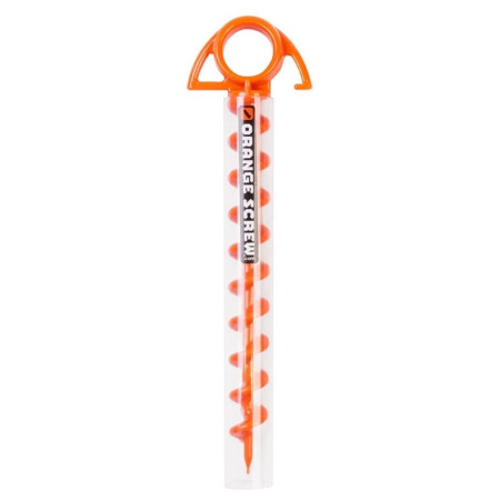 Stanové kolíky Nite Ize Orange Screw small oranžová Oranžová
