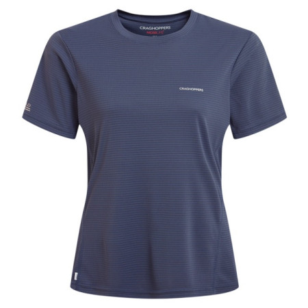 Dámske funkčné tričko Craghoppers NosiLIfe SolarShield+ SS T-Shirt tmavosivá Anthracite