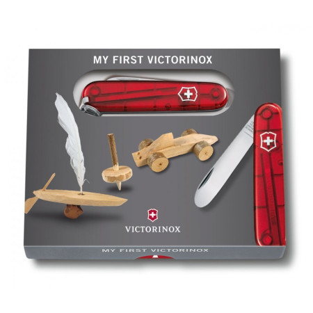 Zatvárací nôž Victorinox Nôž s pílkou červený