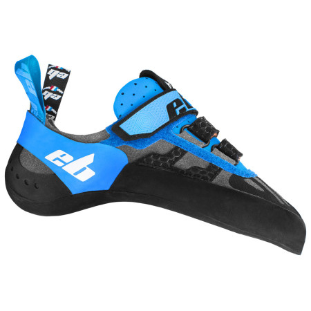 Lezečky EB Climbing Django čierna/modrá GRIS / BLEU