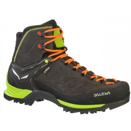 Pánske topánky Salewa MS MTN Trainer MID GTX čierna/zelená Black/SulphurSpring