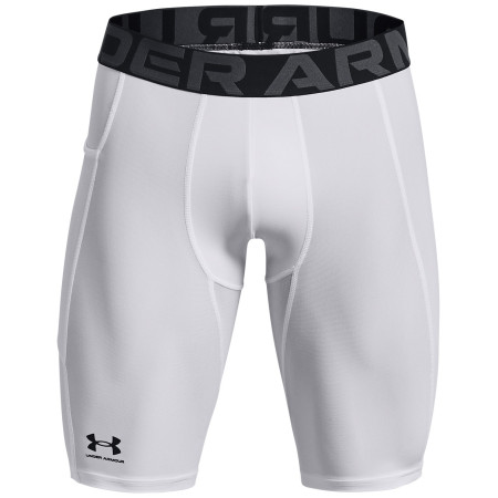 Pánske funkčné spodky Under Armour HG Armour Lng Shorts biela White/Black