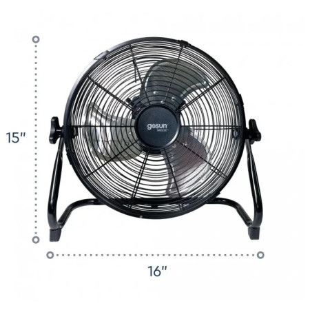 Ventilátor GoSun Breeze 12V solárny + 12V ventilátor