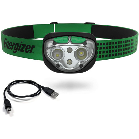 Nabíjací čelovka Energizer Vision Ultra LED 400lm USB