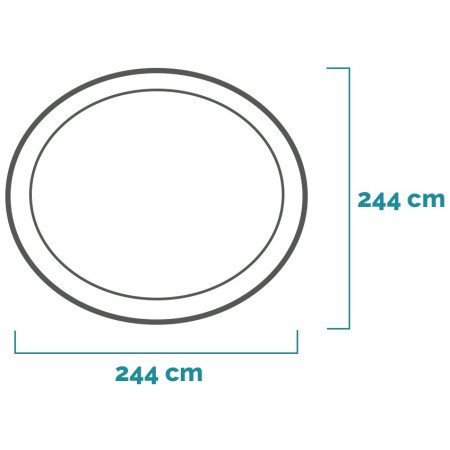 Bazén Intex Easy Set 244x61 cm