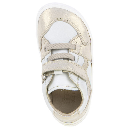 Detské tenisky Frodo Barefoot river White/Gold
