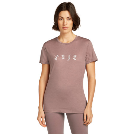 Dámske tričko Icebreaker Women Merino 150 Tech Lite SS Tee Snow Day