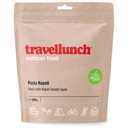 Dehydrované jedlo Travellunch Cestoviny Napoli vegetariánske 250 g