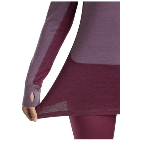 Dámske funkčné tričko Icebreaker Women Mer 200 ZoneKnit LS Half Zip