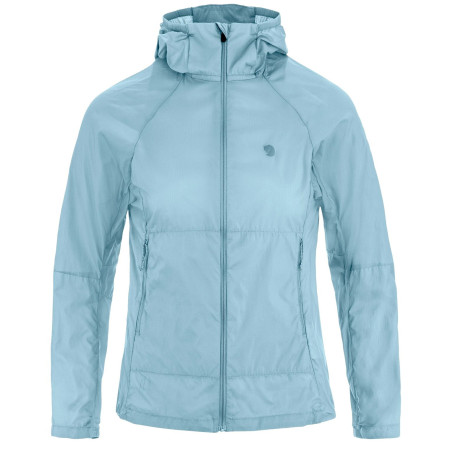 Dámska bunda Fjällräven Keb Lätt Wind Jacket W modrá Breeze Blue