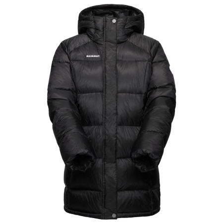 Dámsky kabát Mammut Glacier Glow IN Hooded Parka Women čierna black 0001